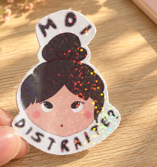 Stickers ~ Moi, Distraite ?